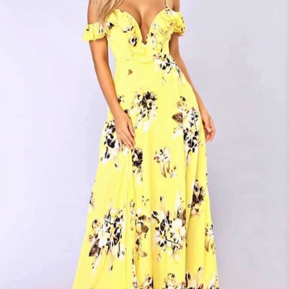 Yellow dress